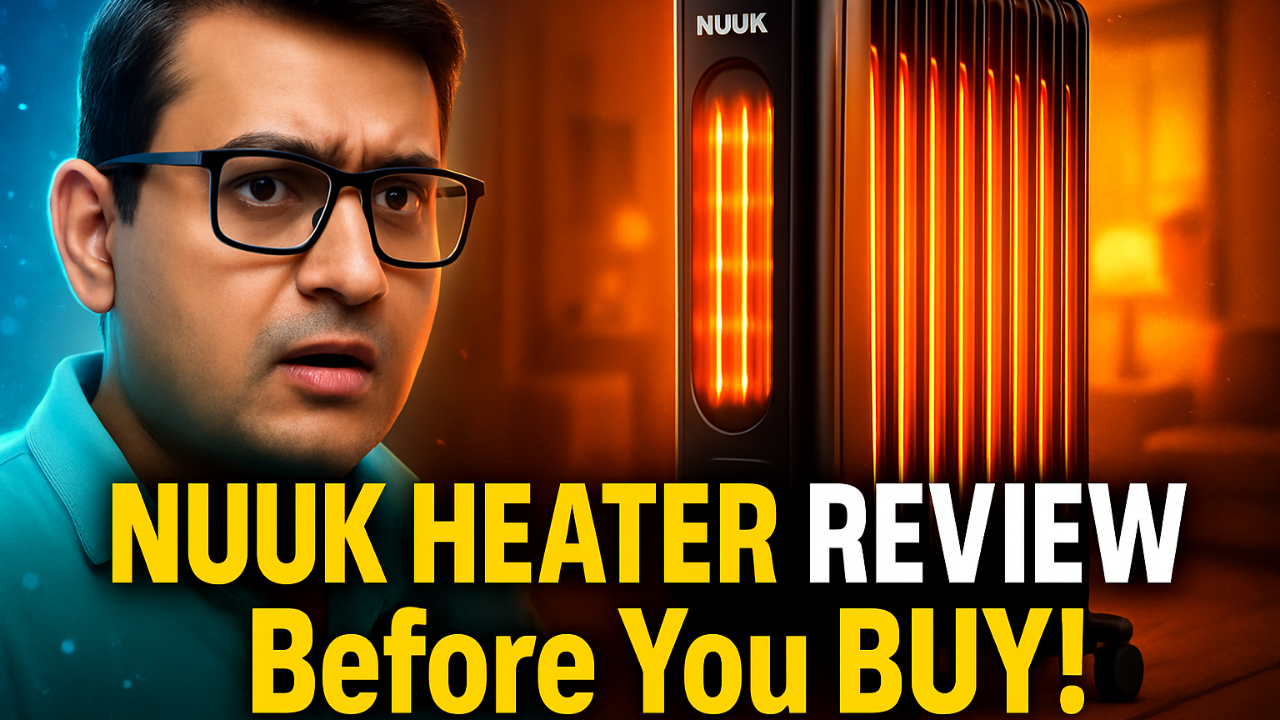NUUK HÖT BLOX Smart Oil Filled Radiator Heater - 2200W with Smart App Control